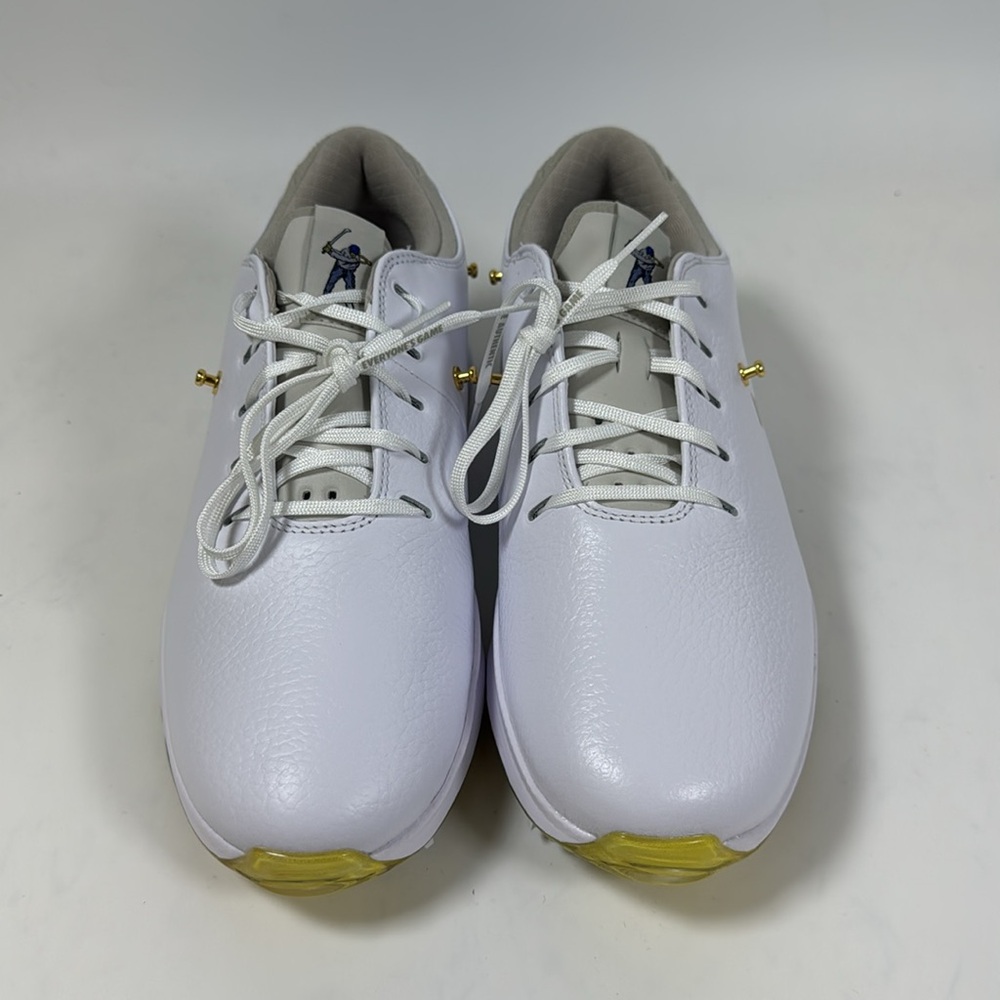 Men’s Nike Air Zoom Victory Tour 3 NRG Eastside Golf White-Gold FJ2241-101 - Picture 3 of 4